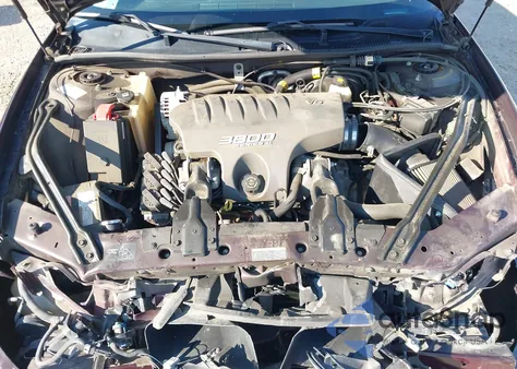 2002 Pontiac Grand Prix Gt from USA, damaged, VIN 1G2WP12K72F223697